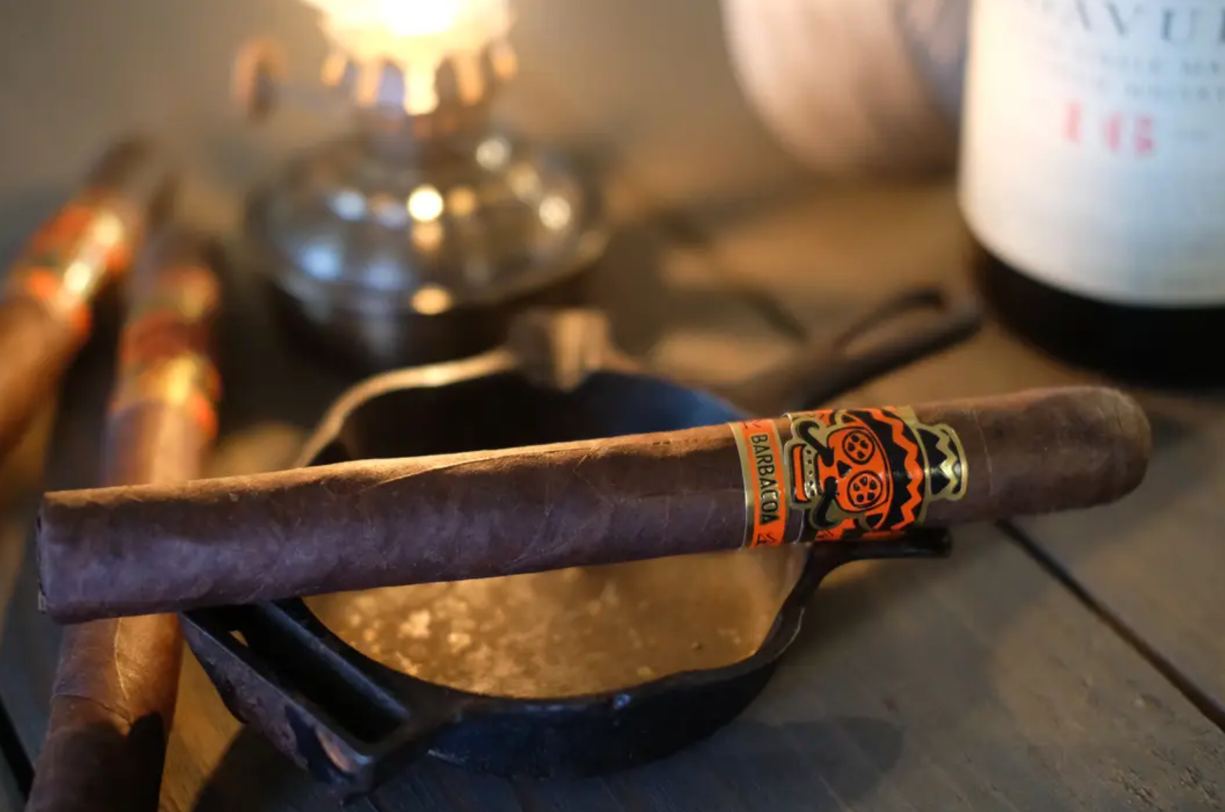 Rojas Cigars Street Tacos Barbacoa